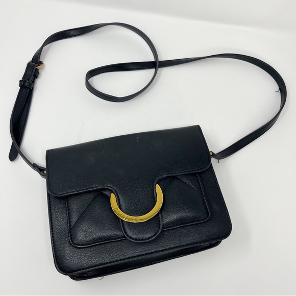 Rachel Zoe Handbags - RACHEL ZOE CROSSBODY BAG IN BLACK AND GOLD